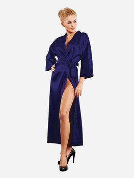 Podomka DKaren Housecoat 130 L Navy Blue (5901780637156)