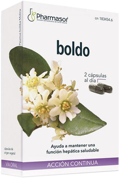 Дієтична добавка Homeosor Boldo 30 капсул (8470001834546)