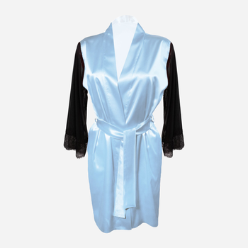 Халат жіночий DKaren Housecoat Bonnie 2XL Light Blue (5903251384781)