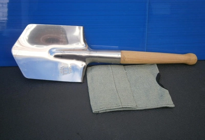 Лопата МПЛ - 50 Люкс із нержавіючої сталі із чохлом