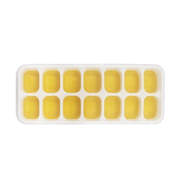 Силиконовая форма CUMENSS AI-814 Cube 14 Yellow для льда