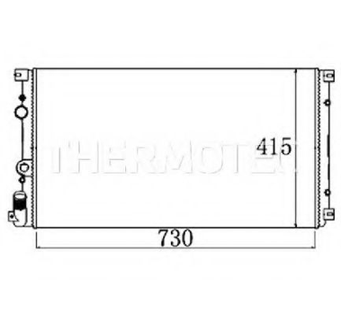 Радіатор Thermotec (D7R011TT)