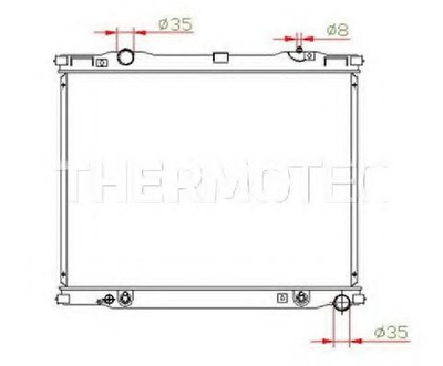 Радиатор Thermotec (D70305TT)