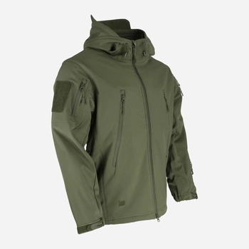 Куртка тактическая Kombat UK Patriot Soft Shell Jacket XL Оливковая (kb-pssj-olgr-xl)