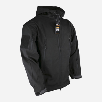 Тактична куртка Kombat UK Patriot Soft Shell Jacket XL Чорна (kb-pssj-blk-xl)