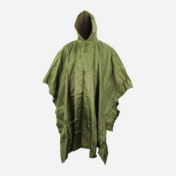 Тактичний дощовик-пончо Kombat US Style Poncho Uni Оливковий (kb-usssp-olgr)