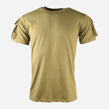 Тактическая футболка Kombat UK TACTICAL T-SHIRT XXL Койот (kb-tts-coy-xxl)