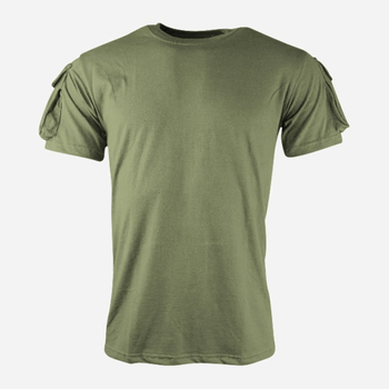 Тактична футболка Kombat UK TACTICAL T-SHIRT S Оливкова (kb-tts-olgr-s)