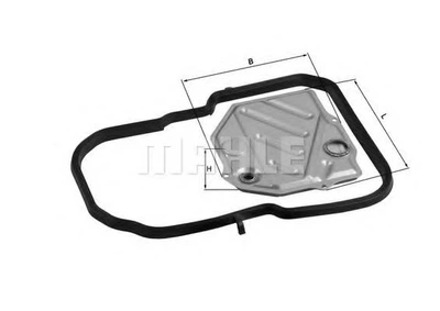 Фильтр АКПП MB (W123/124/126/201/202/210) -02 (з прокладкою) KNECHT HX 46D2 UA63 MAHLE (HX46D2)