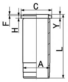 Гільза циліндра Kolbenschmidt (89578110)