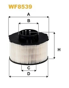 Паливний фільтр WIX Filters (WF8539)