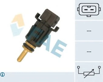 Датчик температури охолоджуючої рідини FAE (33167)