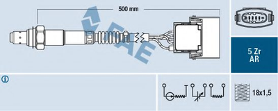 Лямбда-зонд FAE (75015)