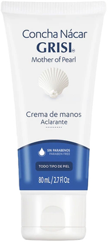 Krem do rąk Grisi Hand Cream with Mother-of-Pearl Shell 80 g (37836092343)