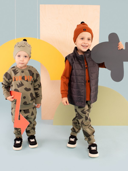 Спортивні штани дитячі Pinokio Oliver 98 см Green (5901033299025)