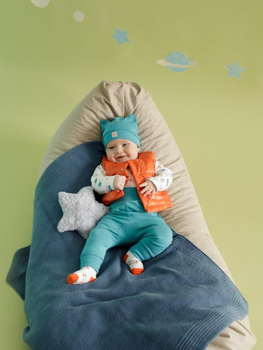Spodnie dresowe dziecięce Pinokio Orange Flip 122 cm Turquoise (5901033308017)