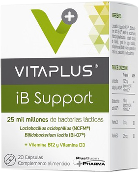 Suplement diety Vitaplus IB Support 20 kapsułek (8437012861329)