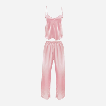 Piżama (podkoszulek + spodnie) DKaren Set Iga XL Pink (5901780629717)