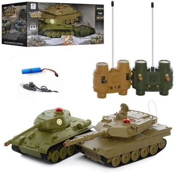 Игровой набор танков на радиоуправлении 33821 21 см 2 шт