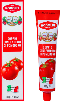 Томатна паста Alpino Tomato Paste Double Concentrated концентрована 130 г (8008825001136)