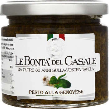 Соус Песто Le Bonta’ del Casale Pesto Alla Genovese 212 мл (8020454006245)