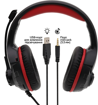 Навушники RZTK HP 100 Red