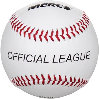 Мяч бейсбольный Merco BM-07 Baseball Ball 9" White (ID32932) (8591792329322)