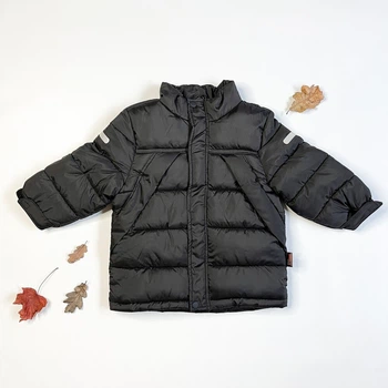 Зимняя куртка H&M 98 см черный артикул Л636