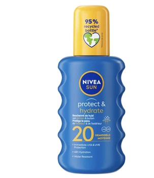 Сонцезахисний спрей NIVEA SUN SPF 20 Protect Hydrate 200 мл