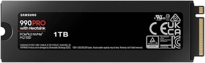 SSD диск Samsung 990 Pro 1TB M.2 PCIe 4.0 x4 V-NAND 3-bit MLC (MZ-V9P1T0GW)