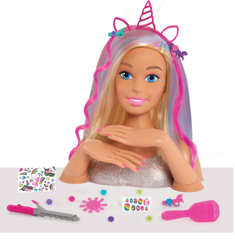 Lalka-manekin Just play Barbie Glitter Hair Deluxe Styling (886144635762)