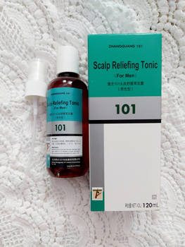 Лосьон от выпадения волос у мужчин Zhangguang 101 Scalp Reliefing Tonic (for men) (export-packing)