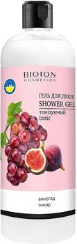 Гель для душу тонізуючий "Виноград та інжир" - Bioton Cosmetics Shower Gel 1000ml (1106545-1474907-2)