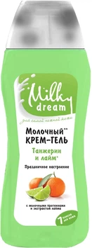 Молочный крем-гель для душа "Танжерин и лайм" Milky Dream Cream Gel 300ml (893022-801934-2)