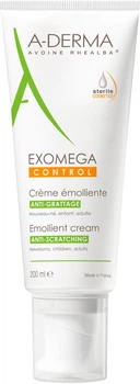 Смягчающий крем A-Derma Exomega Control Emmolient Cream Anti-Scratching 200ml (890306-964828-2)