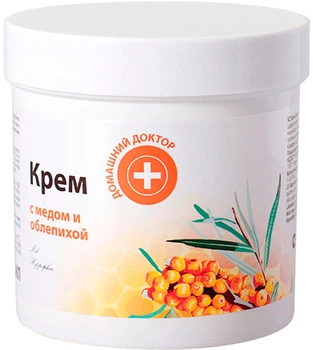 Крем для кожи "Мед и облепиха" Домашний Доктор 250ml (404114-510370-2)