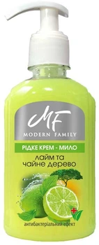 Крем-мило "Лайм та чайне дерево" Pirana Modern Family 1000ml (753245-679565-2)