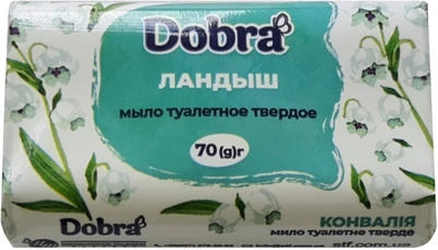 Туалетне мило "Конвалія" Dobra 70g (901509-816651-2)