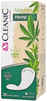 Прокладки ежедневные с конопляным волокном, 20 шт. - Cleanic Naturals Hemp Pantyliners 20шт (20шт) (1032404-1367406-2)