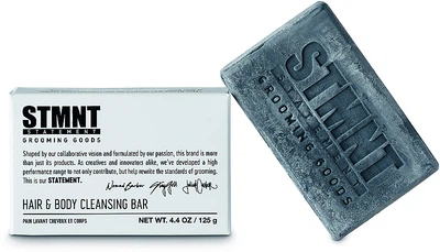 Очищающее мыло для тела и волос - STMNT Statement Grooming Hair & Body Cleansing Bar 125g (125g) (958315-1218516-2)