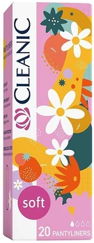 Ежедневные прокладки, 20 шт. - Cleanic Soft Pantyliners 20шт (20шт) (1032445-1367588-2)