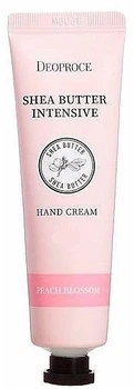 Крем для рук с ароматом цветущего персика - Deoproce Shea Butter Intensive Hand Cream Peach Blossom 50g (50g) (1099379-1462506-2)