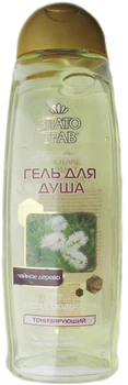 Тонізуючий гель для душу з екстрактом чайного дерева Злато трав Velta Cosmetic Shower Gel 500ml.