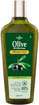Скраб-гель для душа с оливковыми косточками - Madis HerbOlive Shower Gel 200ml (1054359-1401628-2)