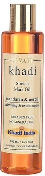 Масло от растяжек "Мандарин и нероли" - Khadi Swati Ayurvedic Stretch Mark Oil Mandarin & Neroli 210ml (1038058-1376935-2)