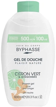 Гель для душа с лаймом и имбирем - Byphasse Lime & Ginger Shower Gel 600ml (1055421-1402868-2)
