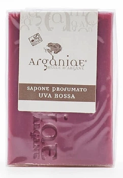 Мило натуральне "Червоний виноград" - Arganiae Soap Red Grape 100g (1098973-1461912-2)