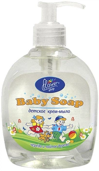 Крем-мыло для детей "Череда и чайное дерево" Flower Shop 300ml (300ml) (643542-549611-2)