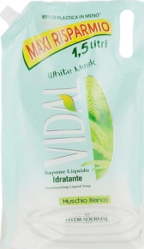 Жидкое мыло "Белый мускус" - Vidal Liquid Soap White Musk (дой-пак) 1200ml (994784-1288350-2)