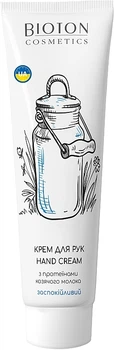 Крем для рук с протеинами козьего молока - Bioton Cosmetics Hand Cream 100ml (1106543-1474816-2)